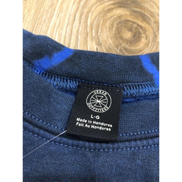 Graphic Sweatshirt Urban Outfitters Blue Womans Large R1 - Picture 3 of 10